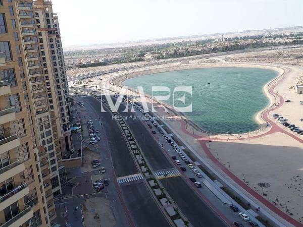 位于迪拜生产城(IMPZ)，湖畔公寓，湖畔大厦D座 1 卧室的公寓 450000 AED - 6929629