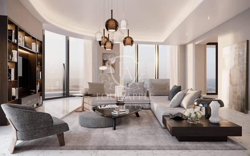 位于迪拜市中心，伊尔普利莫公寓 4 卧室的顶楼公寓 23000000 AED - 6929874