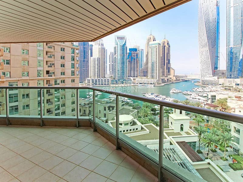 位于迪拜码头，迪拜滨海大厦（怡玛6号大厦），阿尔梅克大厦 1 卧室的公寓 140000 AED - 6929880