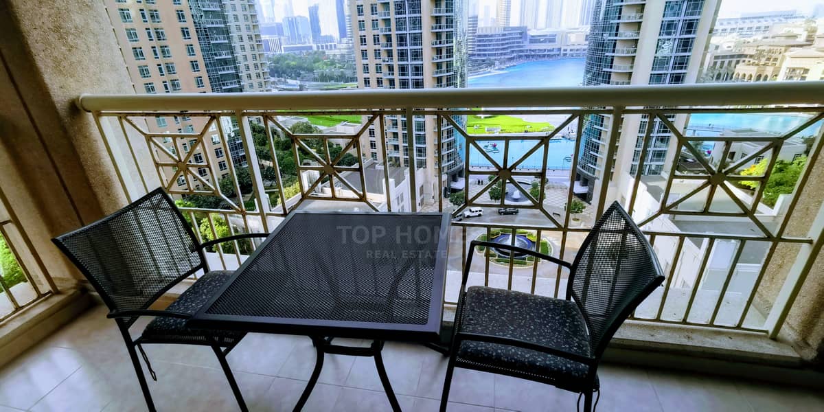 1BR+Study | Full Fountain View | Fully Furnished