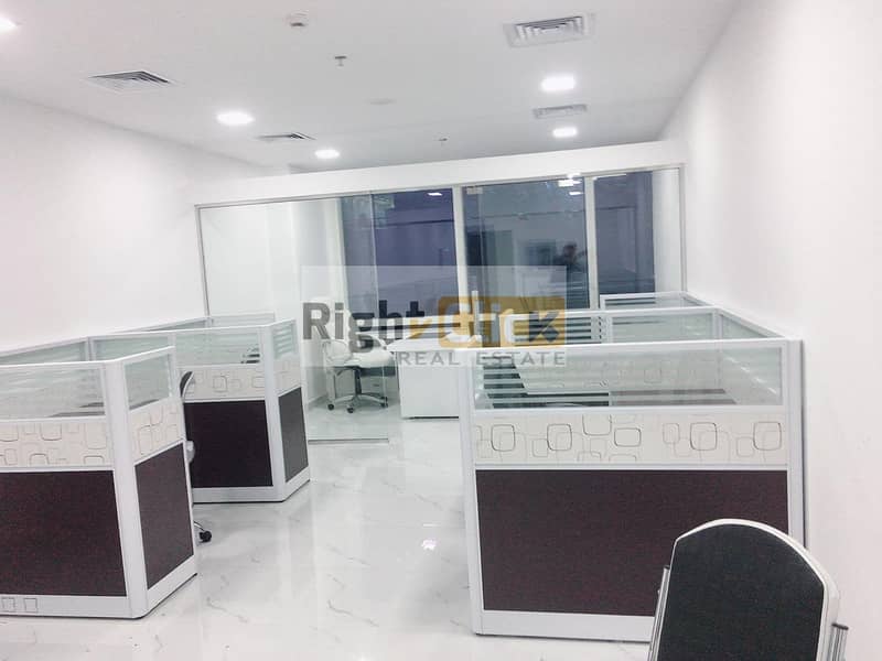 Unfurnished I Partitioned I Community View | Chiller Free | seprate office