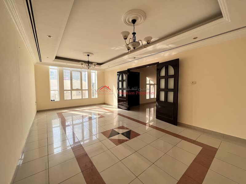 High quality 3 Bedroom with tv lounge private entrance villa with pool 110k