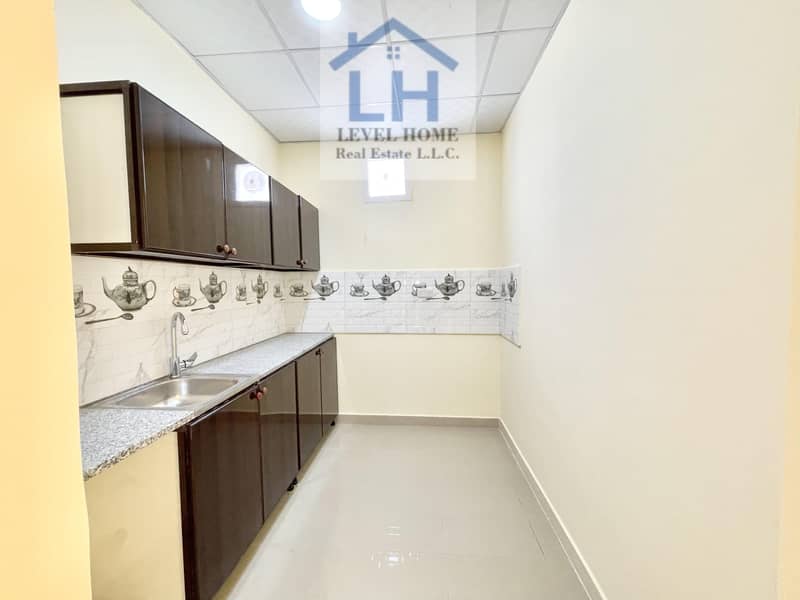 Ah / brand new one bedroom hall apartment for rent In Khalifa City A