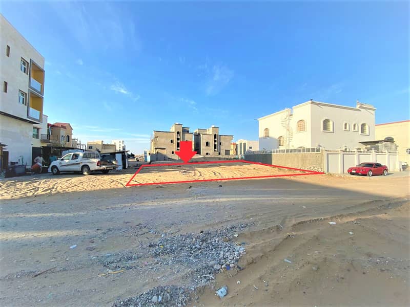 Good opportunity to build your dream house - Corner Residential Plot For Sale in Al Arbia -Al Yasmeen