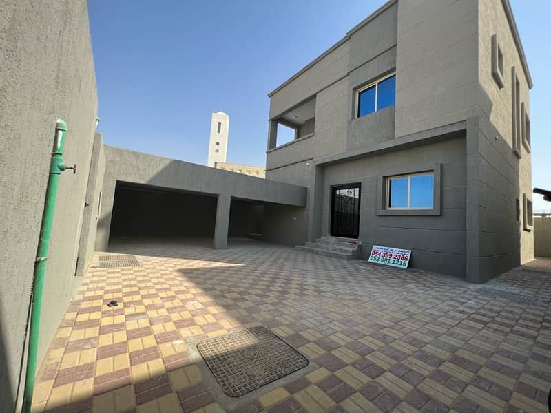 Villa for annual rent, Al Zahia, Ajman, with elegant finishing and a good area