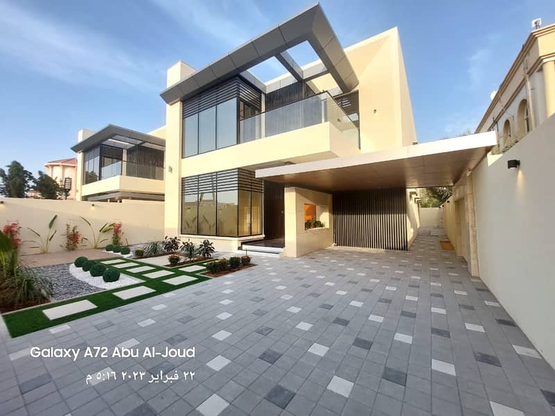 Villa Smart for sale in Al -Rawda /Ajman Free has a distinctive European design villa at an excellent price very special location close to the service