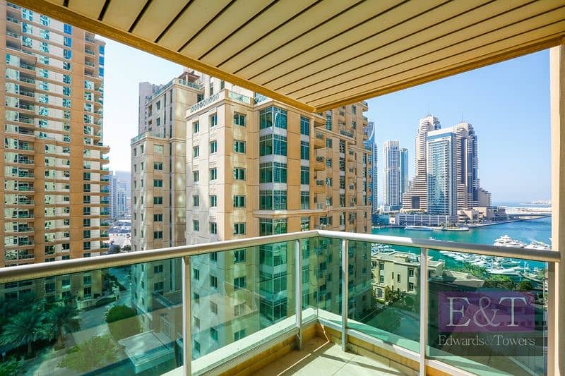 位于迪拜码头，迪拜滨海大厦（怡玛6号大厦），阿尔梅克大厦 1 卧室的公寓 135000 AED - 6940062