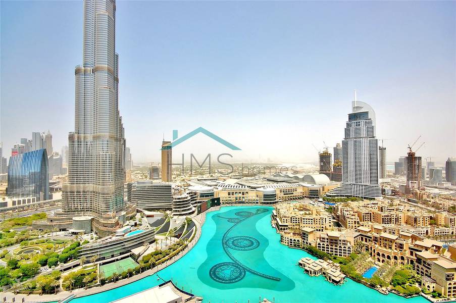 3 bed | Full Burj Khalifa & Fountain View