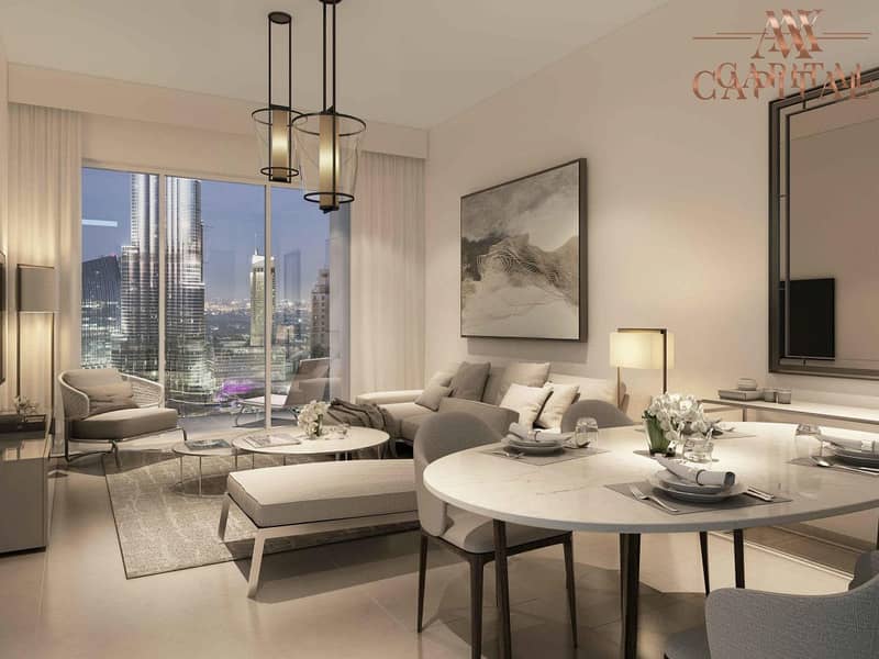 شقة في آكت ون | آكت تو،منطقة دار الأوبرا،وسط مدينة دبي 3 غرف 4200000 درهم - 6656610