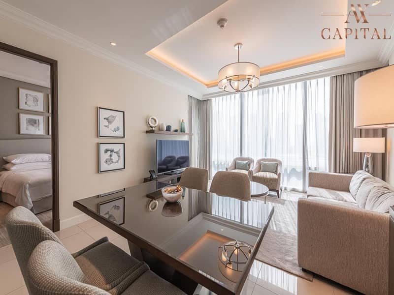 Vacant | Spacious 1 BR | Burj and Fountain Views