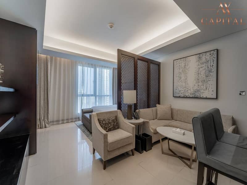 位于迪拜市中心，谦恭市中心酒店（湖畔酒店） 的公寓 190000 AED - 6796246