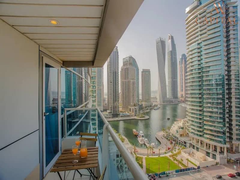 位于迪拜码头，滨海钻石住宅区，滨海钻石5号楼 2 卧室的公寓 110000 AED - 6800811