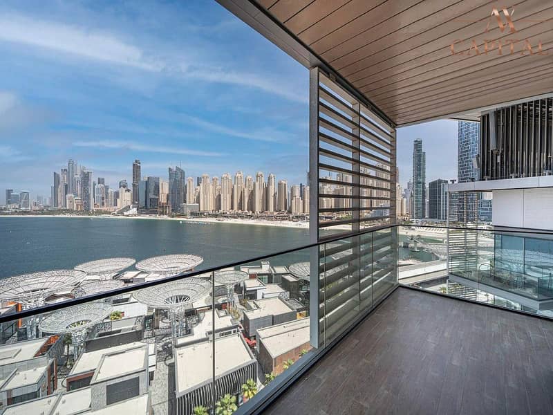 位于蓝水湾岛，蓝水公馆，8号公寓楼 3 卧室的公寓 675000 AED - 6794136