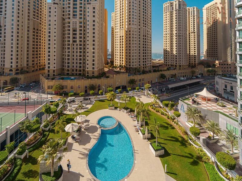 位于迪拜码头，滨海码头，滨海码头1号公寓 1 卧室的公寓 1380000 AED - 6862816