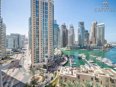2 Bedroom Apartment for Sale in Dubai Marina, Dubai - Full Marina View | Vacant | Amazing layout