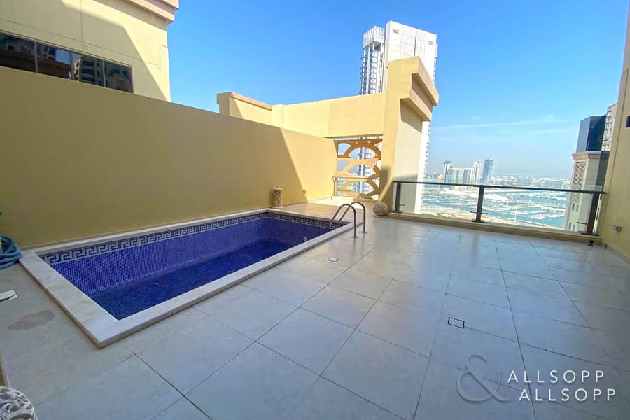 Largest Penthouse in JBR | Vacant | Furnished