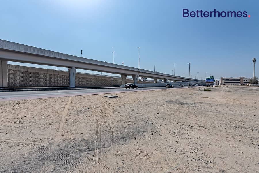 Direct On Sheikh Zayed Road | Unique Plot