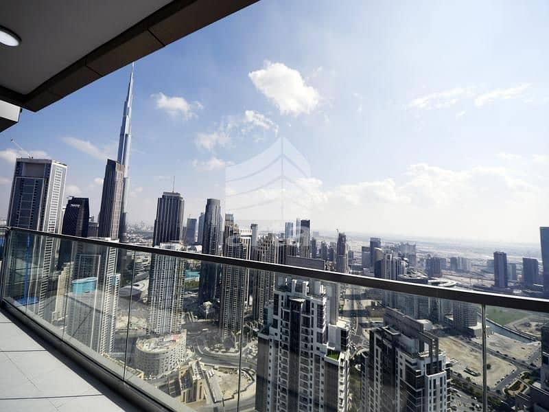 2 BR Brand New | High Floor | Full Burj Khalifa View