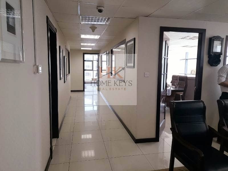 Hot Deal || Wonderful Partitioned Office || Prime Location || High Floor  || Kitchen Pantry || Near Metro || 6 cheques