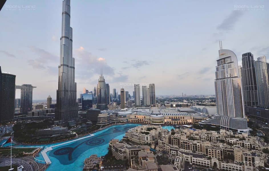 Luxurious 3 BR | Full Burj Khalifa and Fountain View