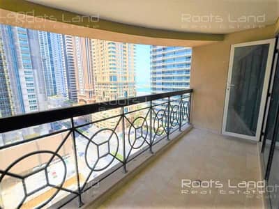 2 Bedroom Apartment for Sale in Dubai Marina, Dubai - Partial Sea View | Maid Room | Huge Layout