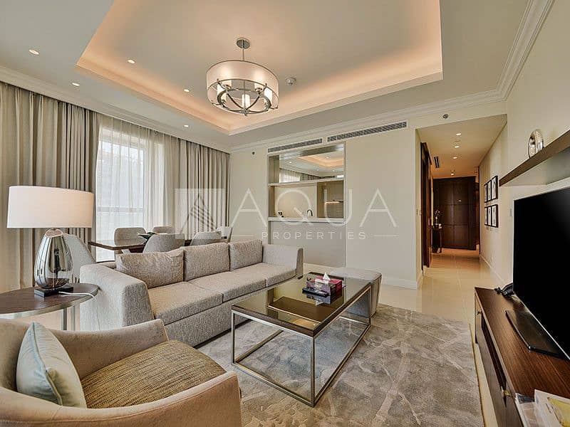 位于迪拜市中心，谦恭公寓喷泉景观综合体，谦恭喷泉景观1号大厦 2 卧室的公寓 270000 AED - 6947617