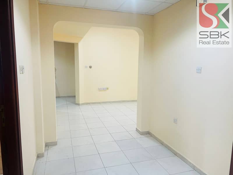 SPACIOUS 2 BHK AVAILABLE WITH  BALCONY IN ADIB  BANK BUILDING,  MUSHERIEF, AJMAN