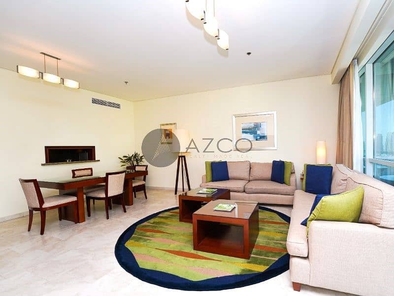 位于朱美拉海滩住宅（JBR），阿尔法坦海洋塔，蓝色海滩大厦 2 卧室的公寓 269000 AED - 6740771