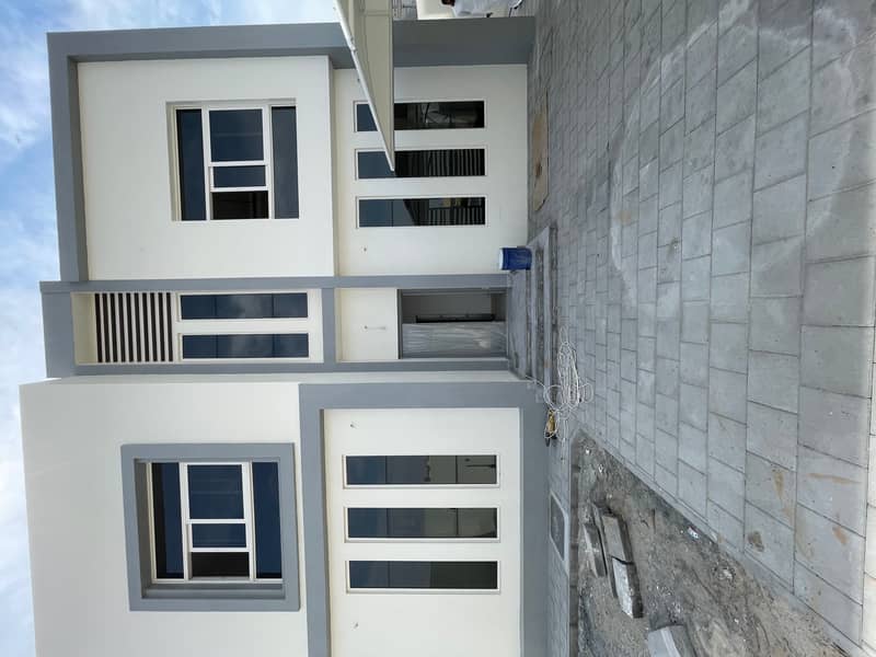 Brand new stand alone 4 master bathroom’s villa for rent:125k 8000 sqft