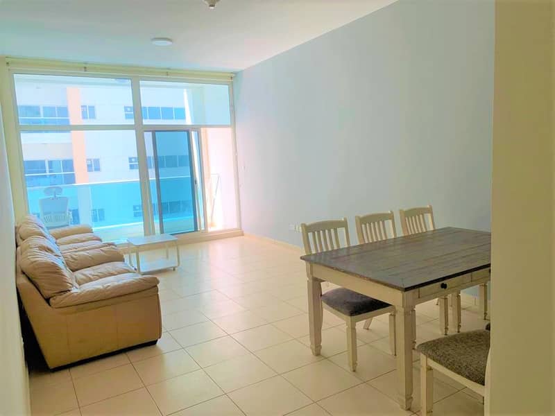 2 BHK BIG SIZE GARDEN VIEW AVAILABLE FOR SALE IN AJMAN ONE TOWERS WITH PARKING.