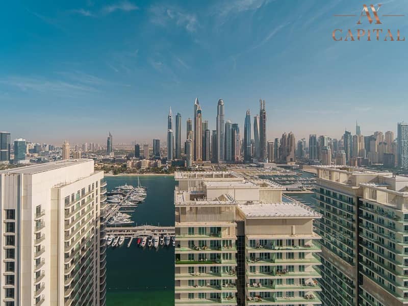 位于迪拜港，艾玛尔海滨社区，海滩风光公寓小区，海滩风光1号塔 2 卧室的公寓 4890000 AED - 6634427