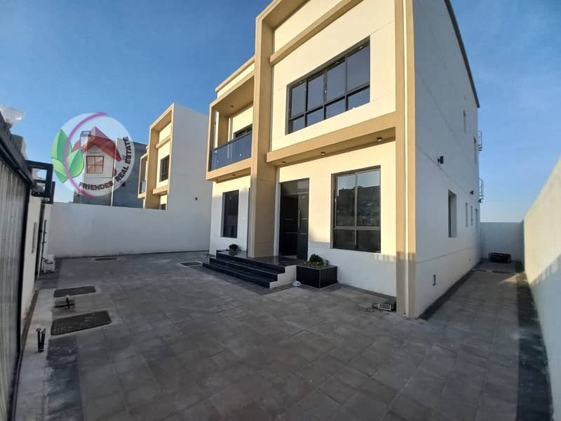 One of the most luxurious villas in Ajman, with super deluxe construction and finishing - freehold for all nationalities - at a great price _ very exc