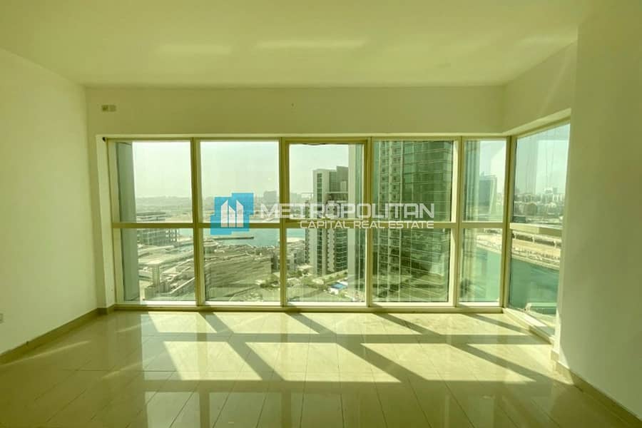 Awesome 1BR | Canal View| Vacant | High Floor