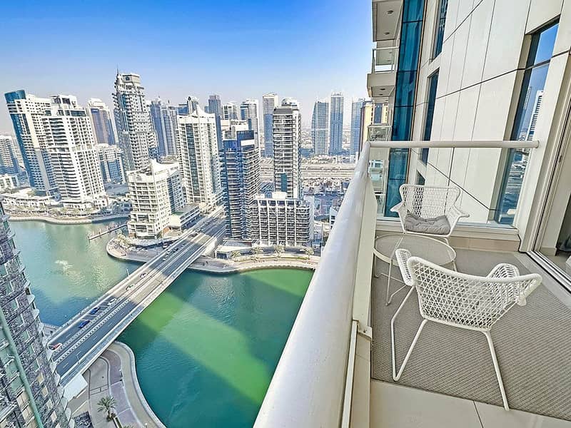 High Floor | Marina View | Large Balcony