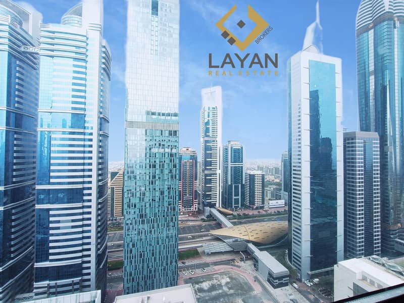 Corner unit | Sheikh Zayed Road view | Furnished