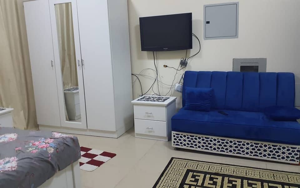 Furnished apartments and studios for monthly rent in all areas of Ajman ((at reasonable prices))