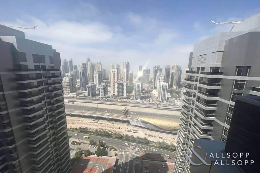 شقة في برج جرين ليك،مدينة الإمارات‬ 1 غرفة 125000 درهم - 6956833