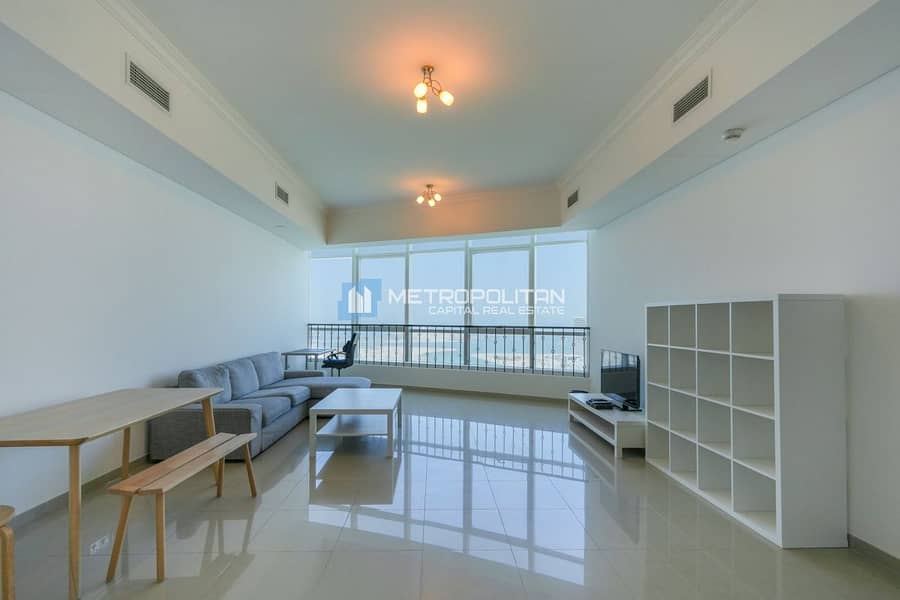 Furnished 1BR | Sea And Mangrove View | Ideal Home