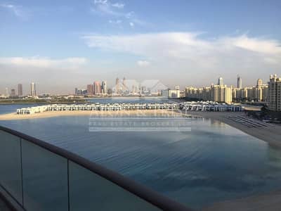 2 Bedroom Apartment for Rent in Palm Jumeirah, Dubai - Tiara Residence |2BR +Study |Sea View |High Floor.