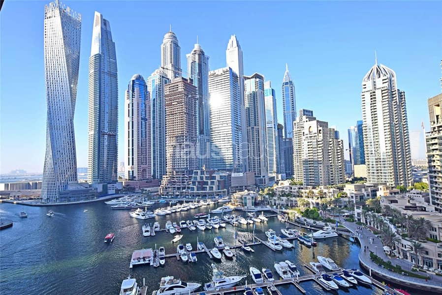 位于迪拜码头，三叉戟海洋景观大楼，三叉戟海景先锋大厦 3 卧室的公寓 275000 AED - 6961327
