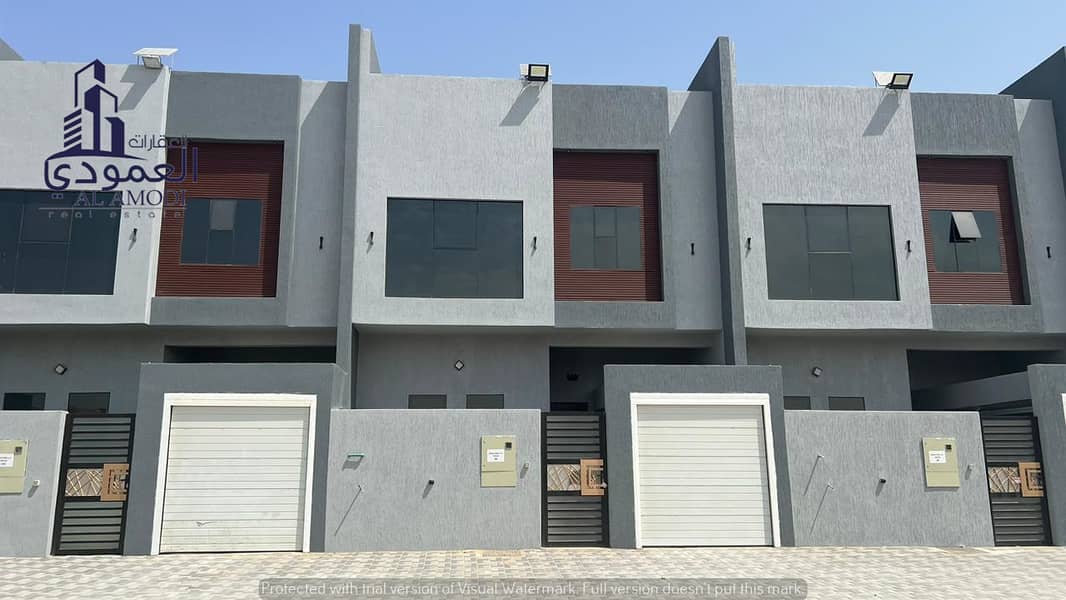 Ground + first + roof villa without down payment, 100% bank financing, the price includes fees, registration and ownership by the owner, freehold for