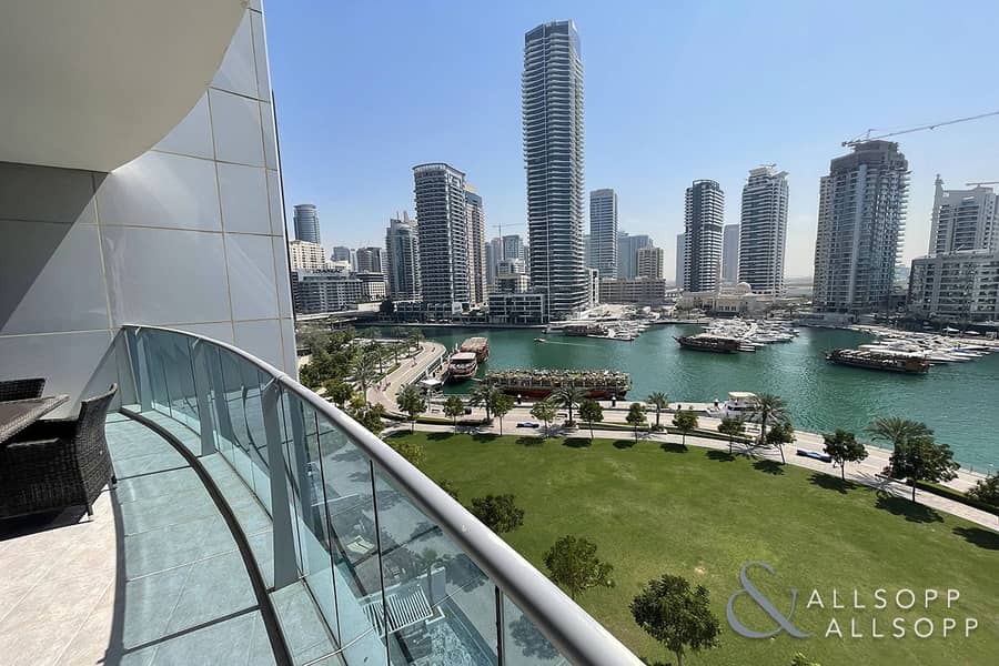 Marina View | 2 Balcony | Large Apartment