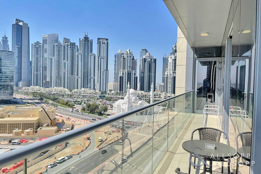 位于迪拜市中心，巴湾塔 2 卧室的公寓 2081000 AED - 6963032