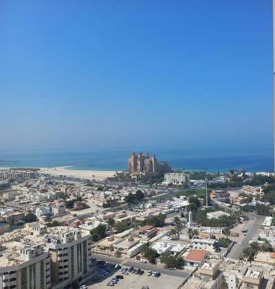 3 Bedroom Flat for Rent in Al Sawan, Ajman - Spacious Sea View Three Bed Room Available For Rent In Ajman One Towers With Parking