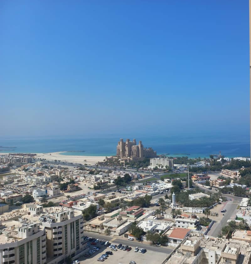 Spacious Sea View Three Bed Room Available For Rent In Ajman One Towers With Parking