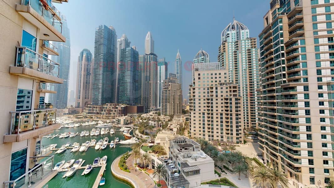 位于迪拜码头，哈布托尔大厦 2 卧室的公寓 155000 AED - 6409148
