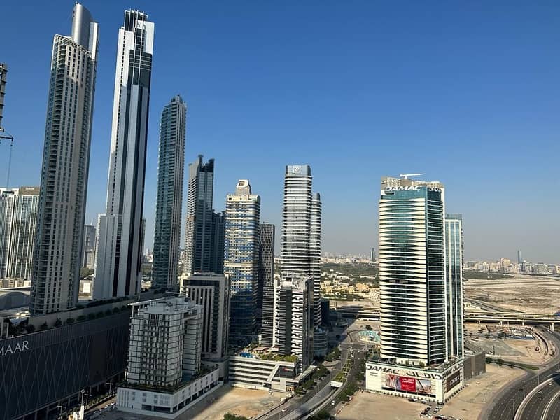 Fully Furnished Studio Ready To Move With Burj View