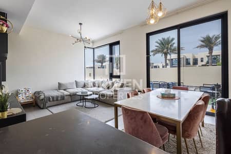 4 Bedroom Townhouse for Rent in Dubai Hills Estate, Dubai - Luxurious & Upgraded Unit w/ Garden View