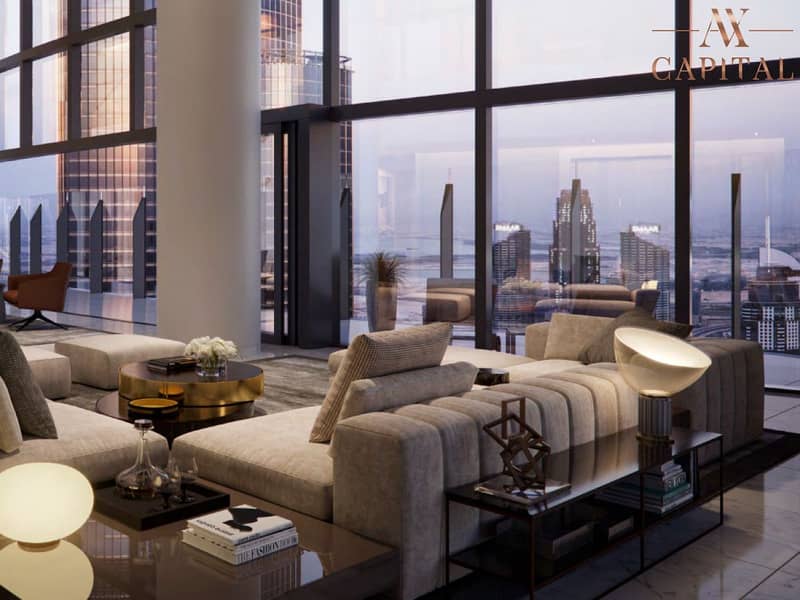 Genuine Resale | 4BR Penthouse | Burj Khalifa View