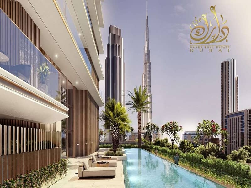 Directly on Burj Khalifa {investment return up to 15%}